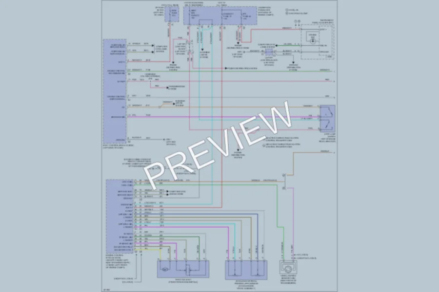2009 Cadillac Escalade Cruise Control wiring diagram preview