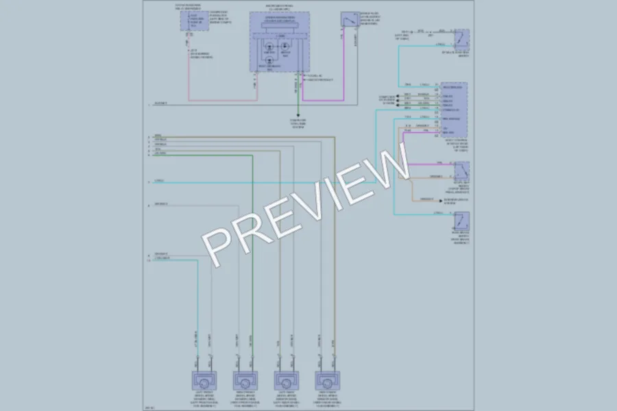 2009 Cadillac EscaladeESV Anti Lock Brakes wiring diagram preview