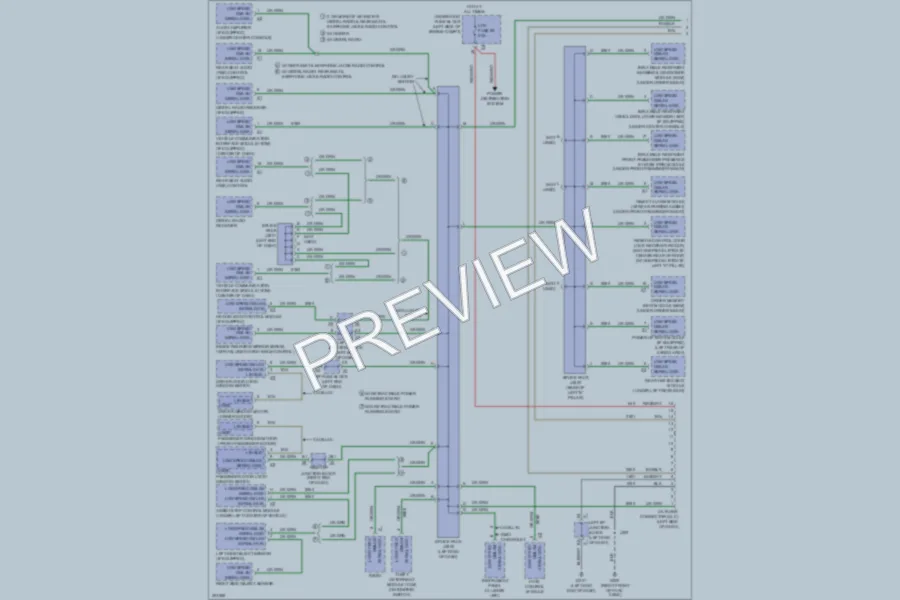 2009 Cadillac EscaladeESV Computer Data Lines wiring diagram preview