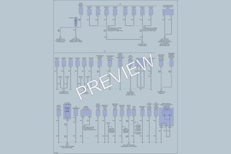 2009 Cadillac SRX Ground Distribution wiring diagram preview