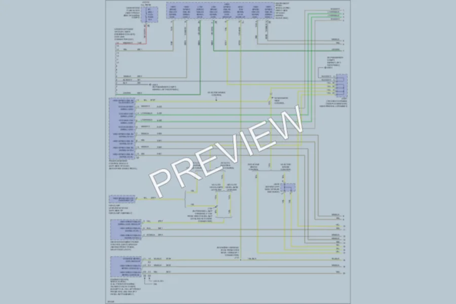 2009 Cadillac STS Computer Data Lines wiring diagram preview