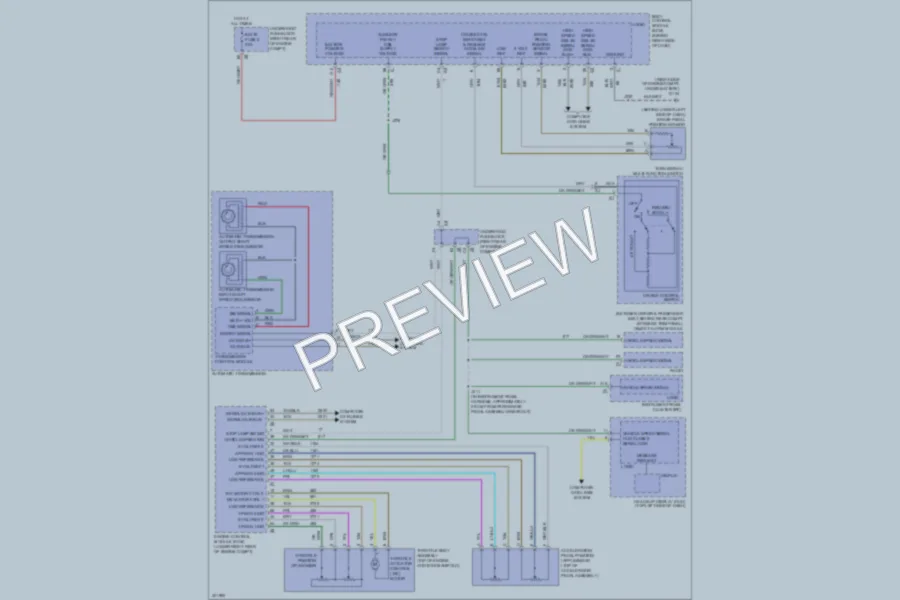 2009 Cadillac XLR Cruise Control wiring diagram preview
