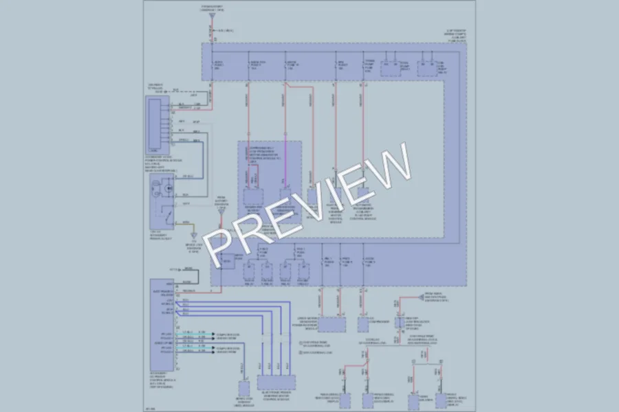 2009 Chevrolet Avalanche Power Distribution wiring diagram preview