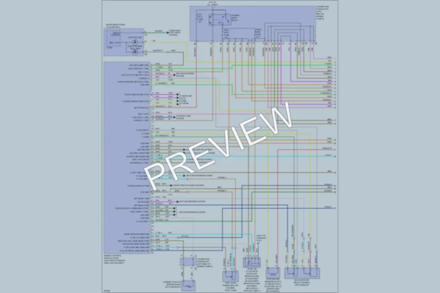 2009 Chevrolet Aveo Engine Performance wiring diagram preview