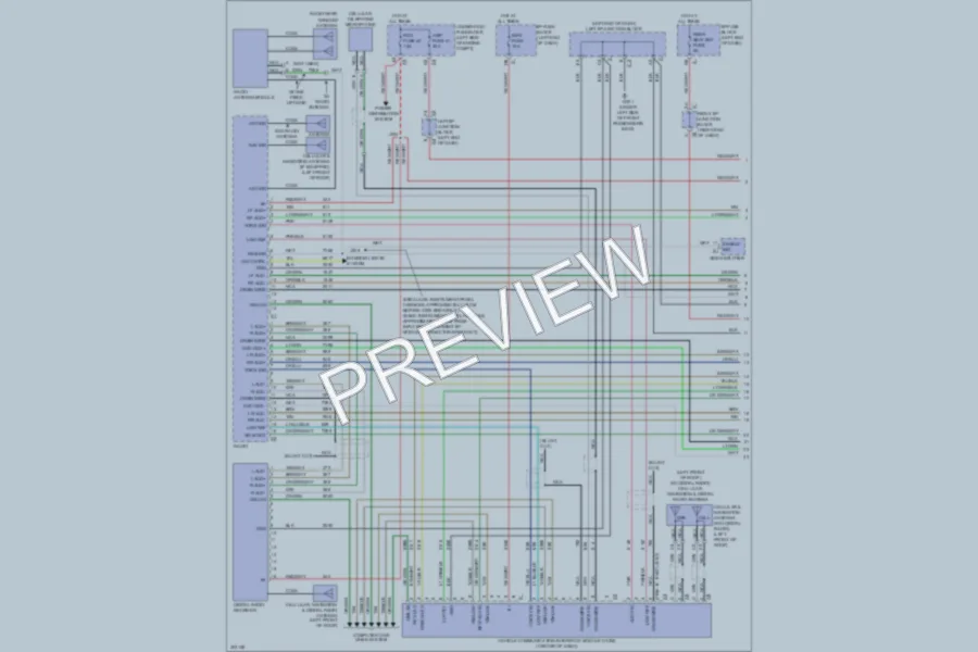 2009 Chevrolet C1500Suburban Navigation wiring diagram preview