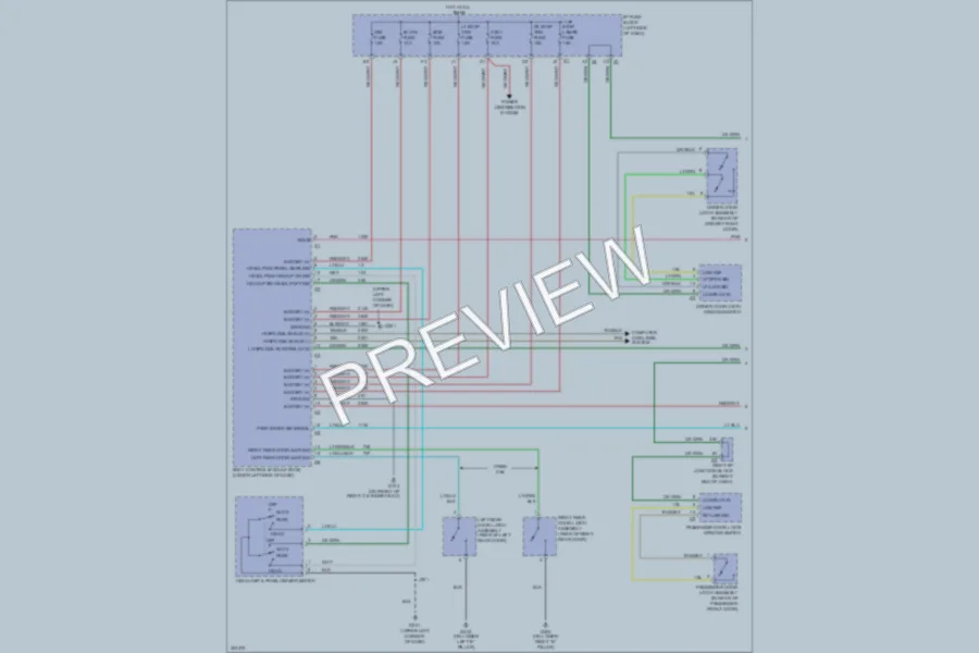 2009 Chevrolet 2500 Hd Warning Systems wiring diagram preview