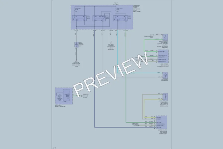 2009 Chevrolet Cobalt Cooling Fan wiring diagram preview