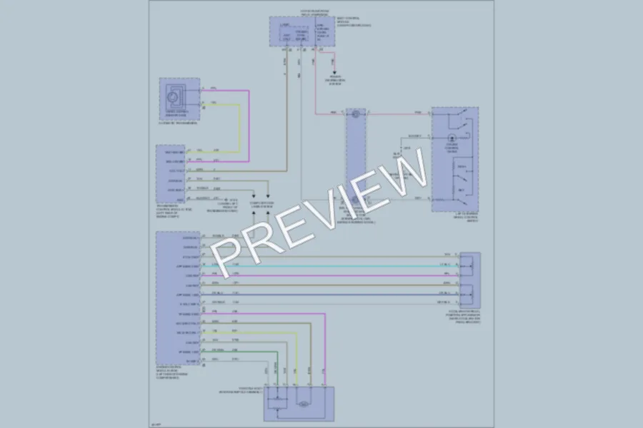 2009 Chevrolet Cobalt Cruise Control wiring diagram preview