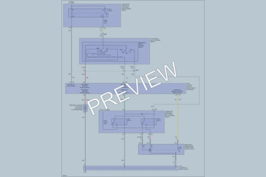 2009 Chevrolet Colorado Wiper Washer wiring diagram preview