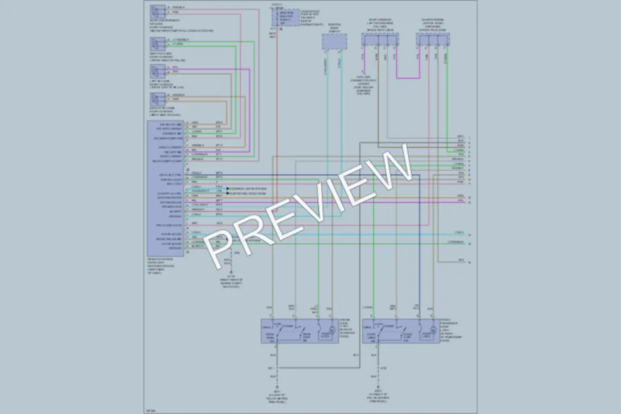 2009 Chevrolet Corvette Anti Theft wiring diagram preview