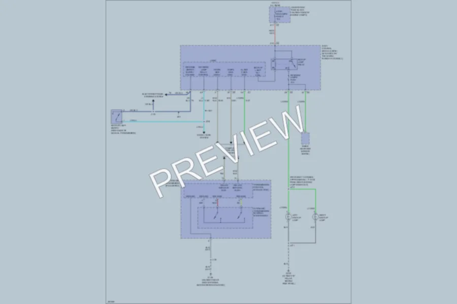 2009 Chevrolet Corvette Exterior Lights wiring diagram preview