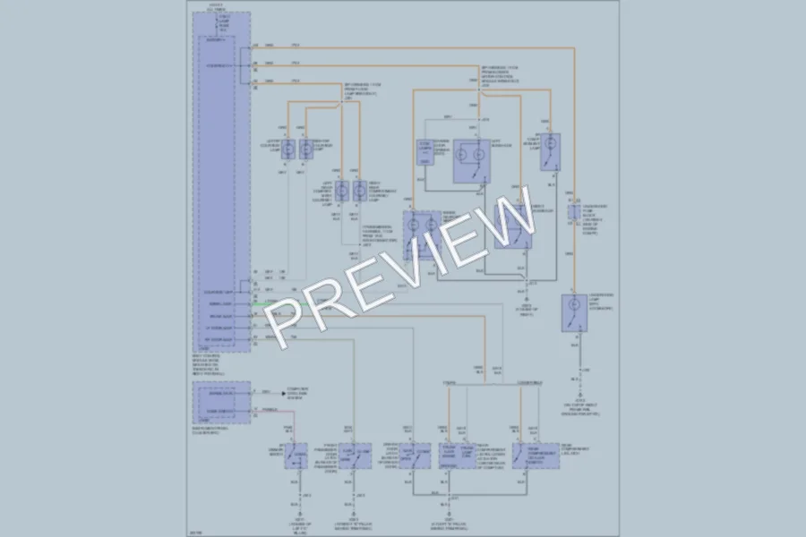 2009 Chevrolet Corvette Interior Lights wiring diagram preview