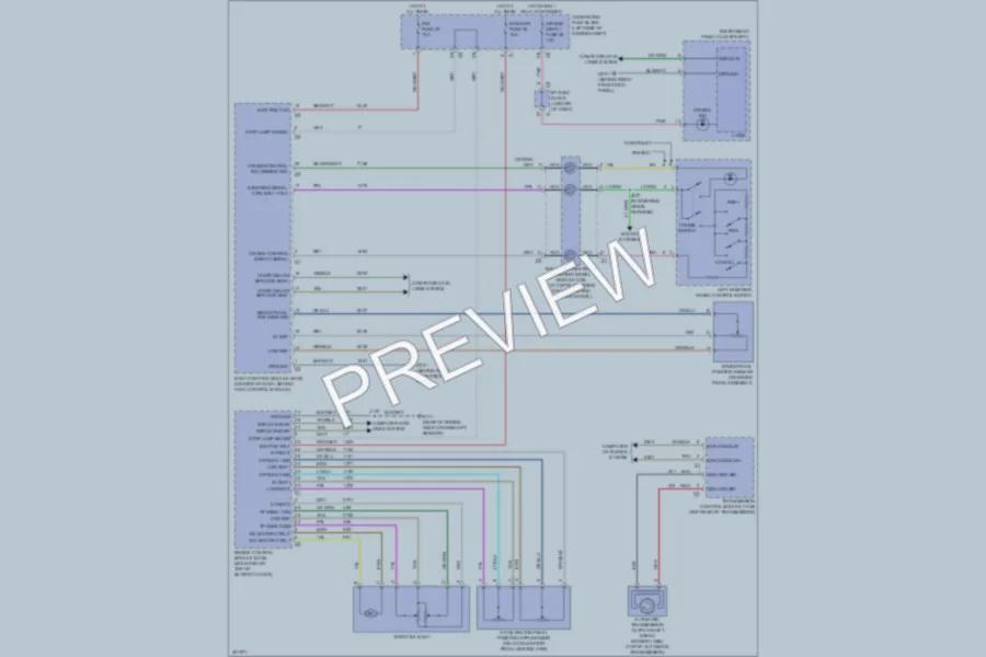 2009 Chevrolet Equinox Cruise Control wiring diagram preview