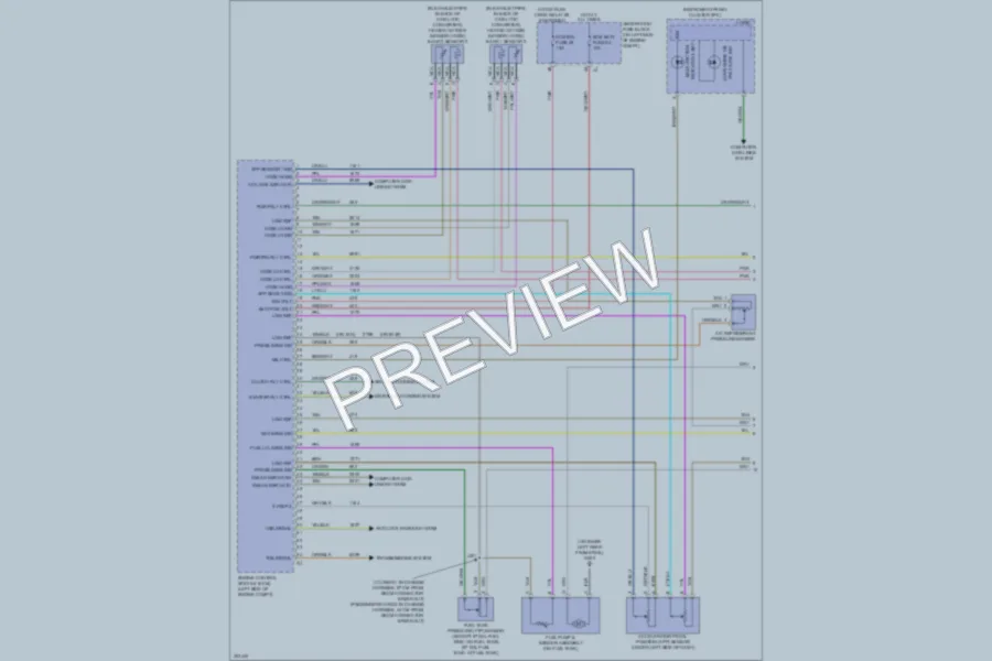 2009 Chevrolet G1500 Engine Performance wiring diagram preview