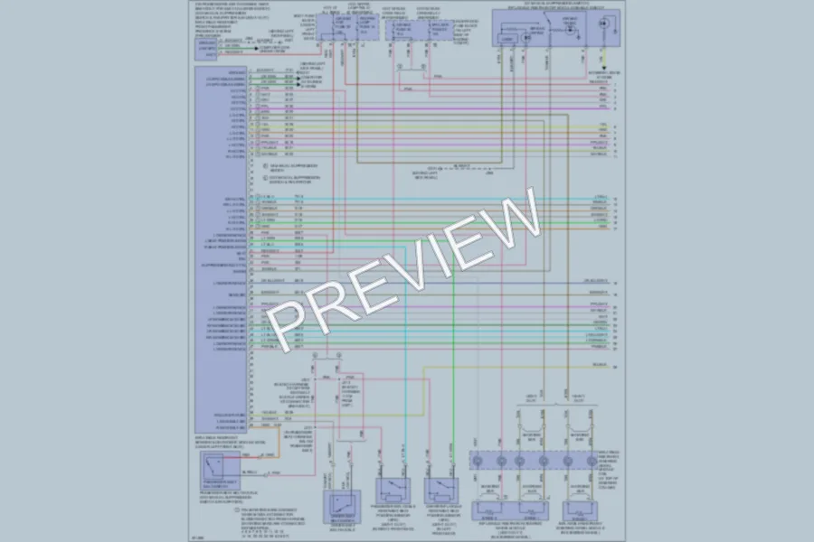 2009 Chevrolet H1500 Supplemental Restraints wiring diagram preview
