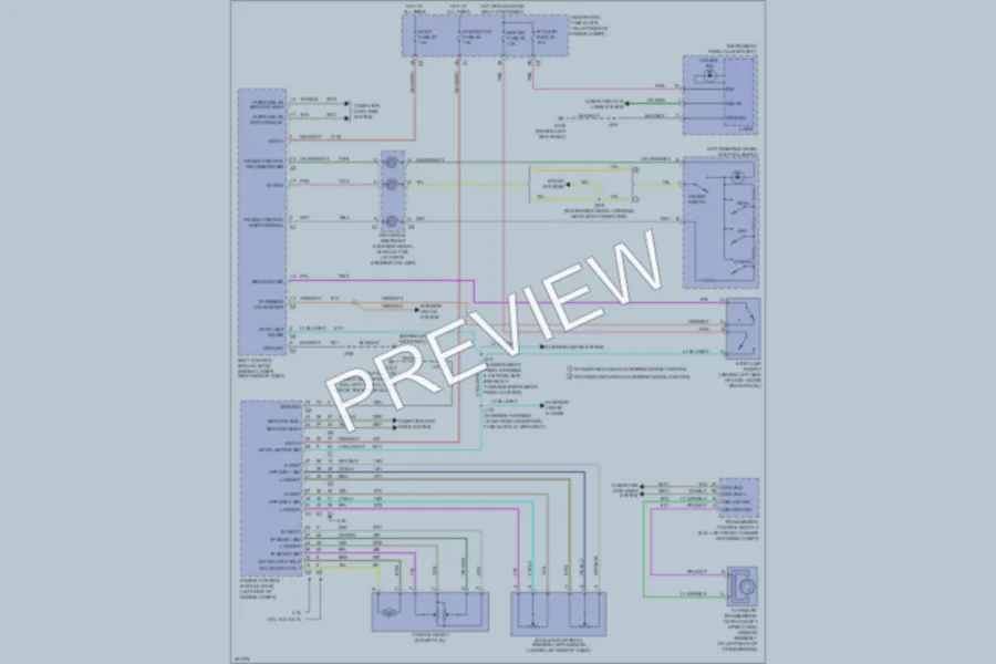2009 Chevrolet H1500 Cruise Control wiring diagram preview