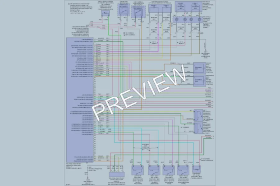 2009 Chevrolet 1500 Supplemental Restraints wiring diagram preview