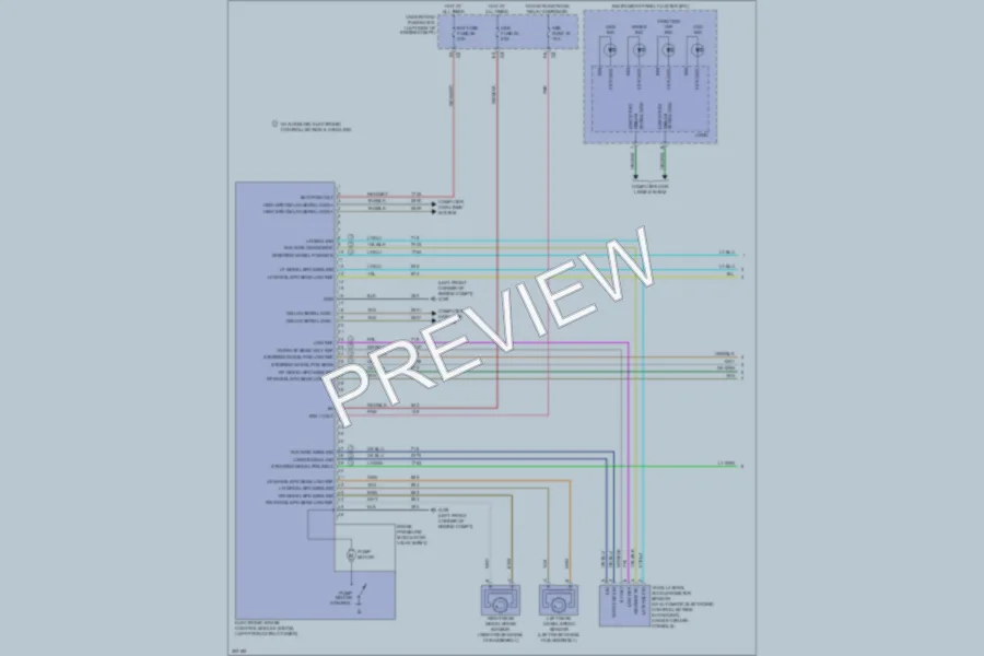 2009 Chevrolet Malibu Anti Lock Brakes wiring diagram preview