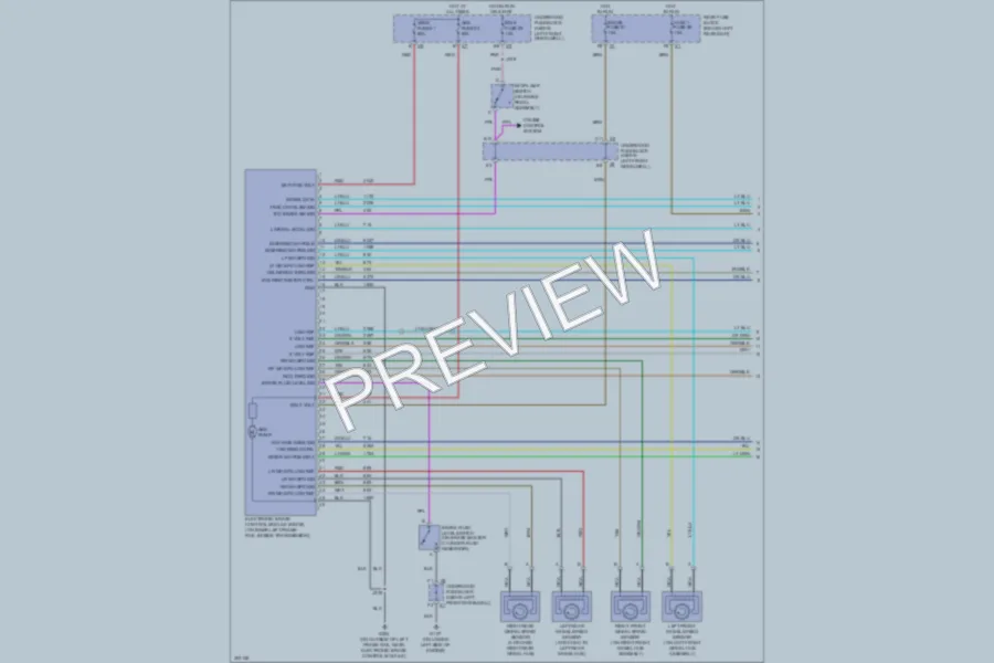 2009 Chevrolet TrailBlazer Anti Lock Brakes wiring diagram preview