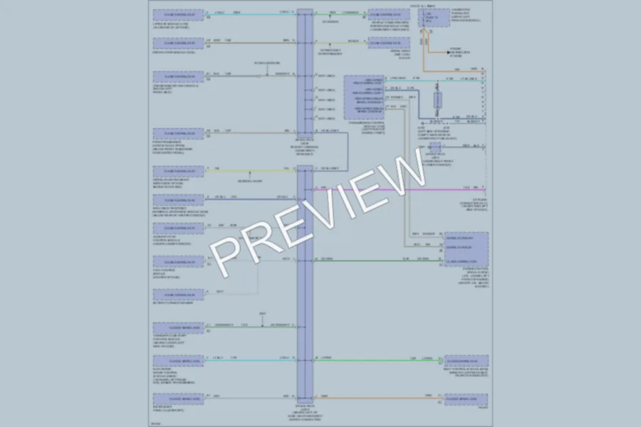 2009 Chevrolet TrailBlazer Computer Data Lines wiring diagram preview