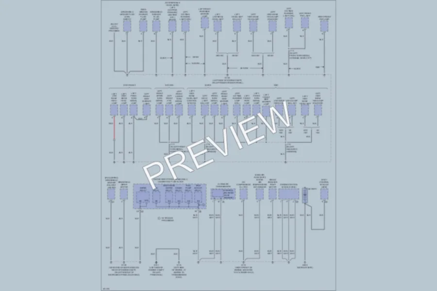 2009 Chevrolet Traverse Ground Distribution wiring diagram preview