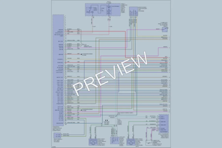2009 Dodge Challenger Engine Performance wiring diagram preview