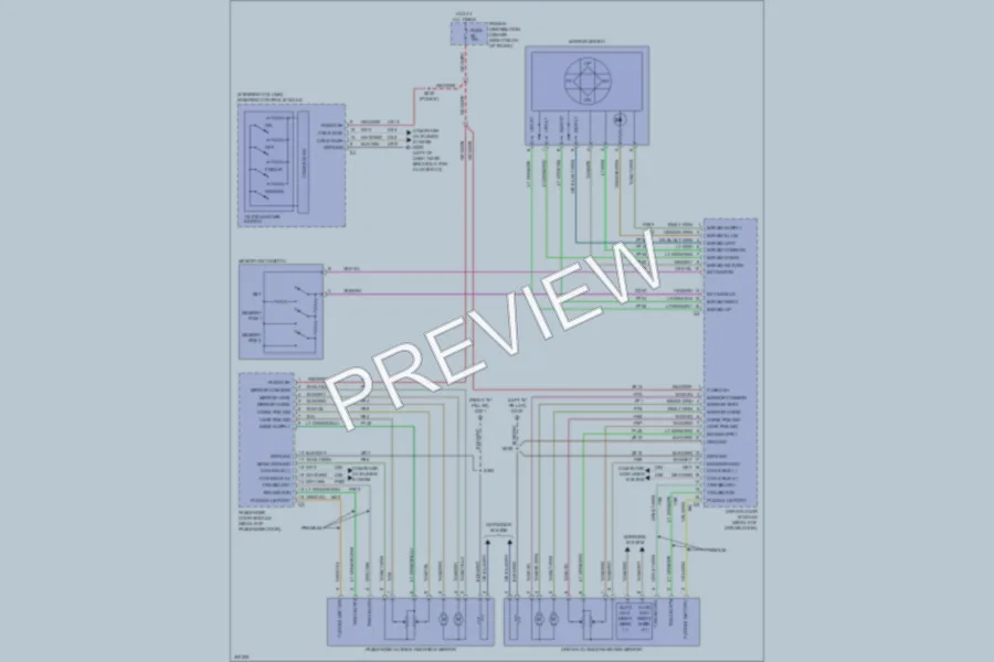 2009 Dodge Charger Memory Systems wiring diagram preview