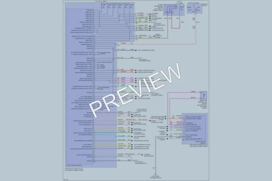 2009 Dodge Durango Body Control Modules wiring diagram preview