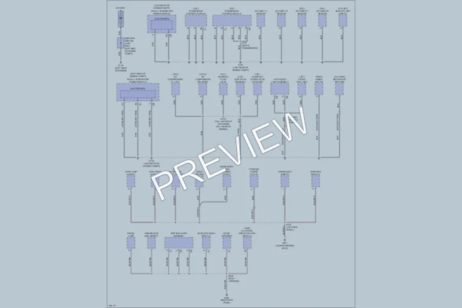 2009 Dodge Journey Ground Distribution wiring diagram preview