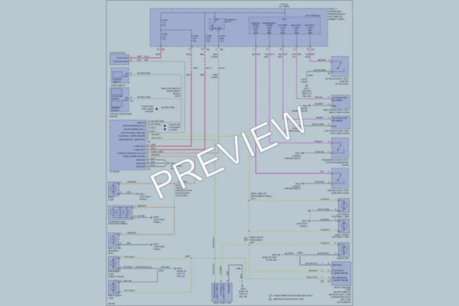 2009 Dodge Nitro Interior Lights wiring diagram preview