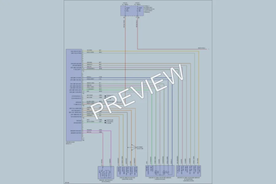 2009 Dodge R1500 Memory Systems wiring diagram preview
