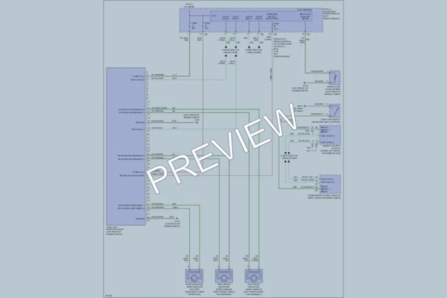 2009 Dodge R2500 Anti Lock Brakes wiring diagram preview