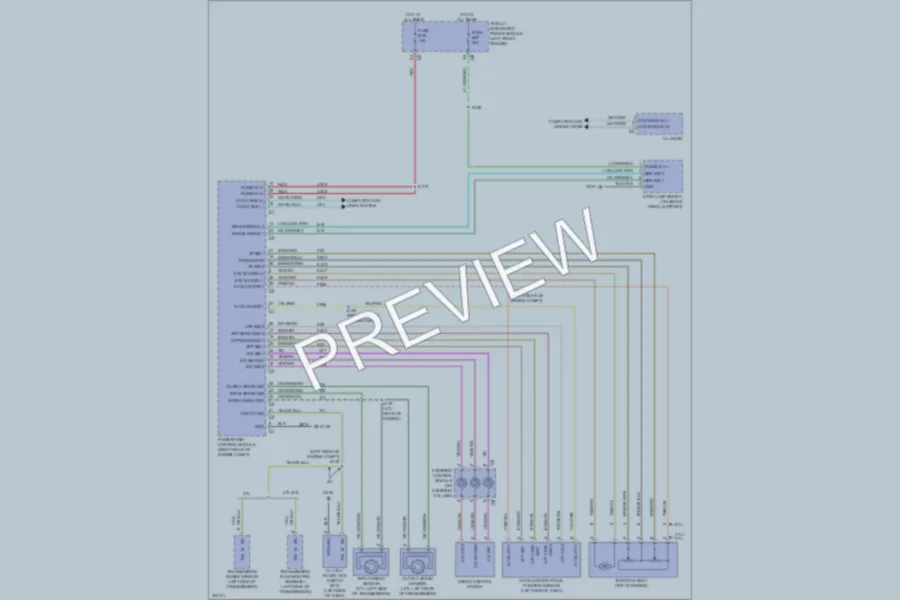 2009 Dodge R1500 Cruise Control wiring diagram preview