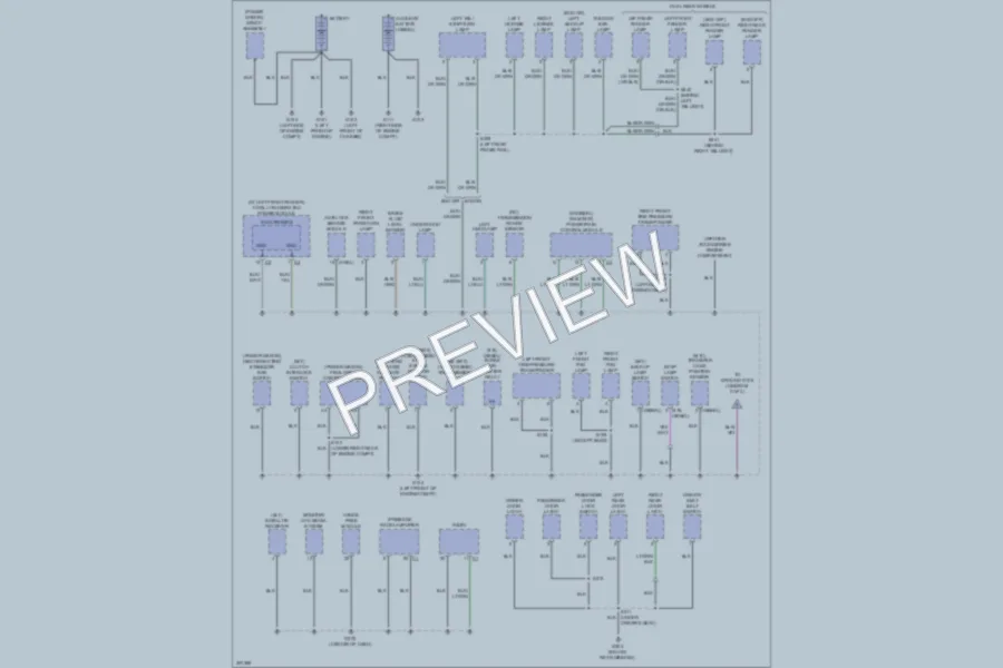2009 Dodge R3500 Ground Distribution wiring diagram preview