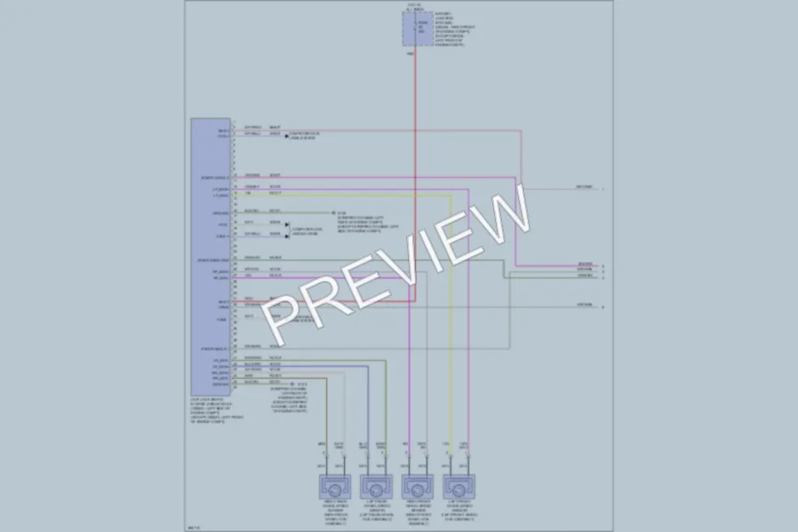 2009 Ford E150 Anti Lock Brakes wiring diagram preview