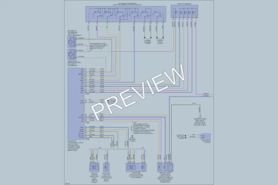 2009 Ford E150 Transmission wiring diagram preview