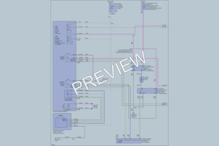 2009 Ford E250 Air Conditioning wiring diagram preview
