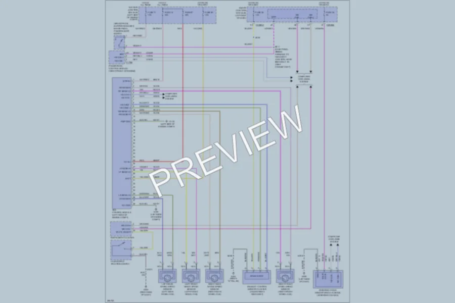 2009 Ford Edge Anti Lock Brakes wiring diagram preview