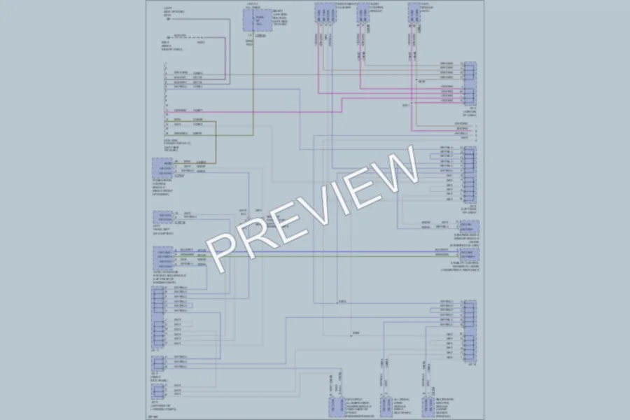 2009 Ford Edge Computer Data Lines wiring diagram preview