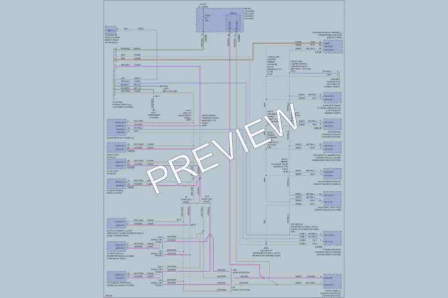 2009 Ford Escape Computer Data Lines wiring diagram preview