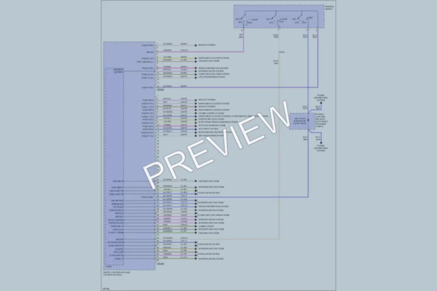 2009 Ford EscapeHybrid Body Control Modules wiring diagram preview