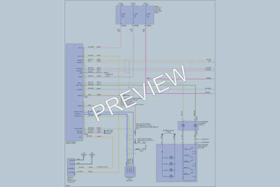 2009 Ford Expedition Navigation wiring diagram preview