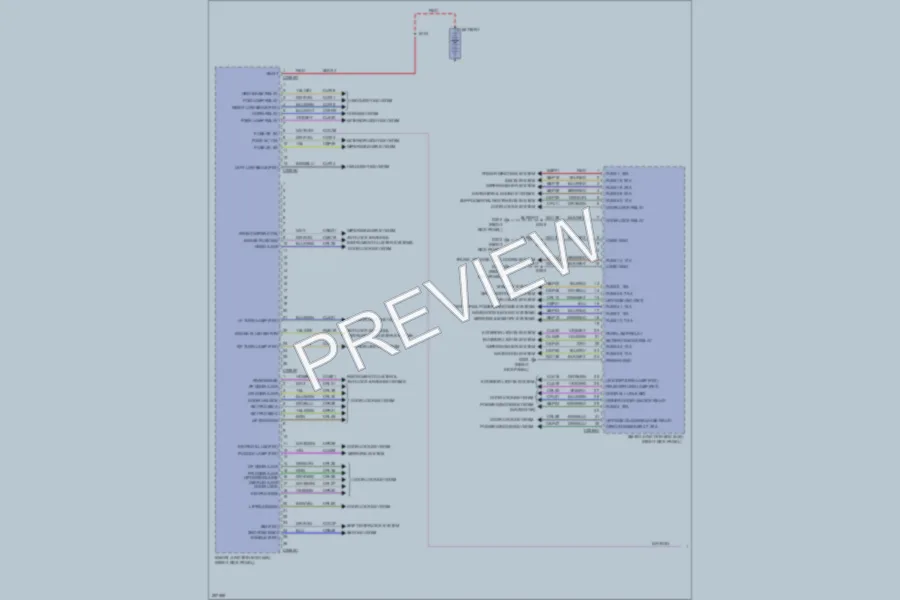 2009 Ford ExpeditionEL Body Control Modules wiring diagram preview