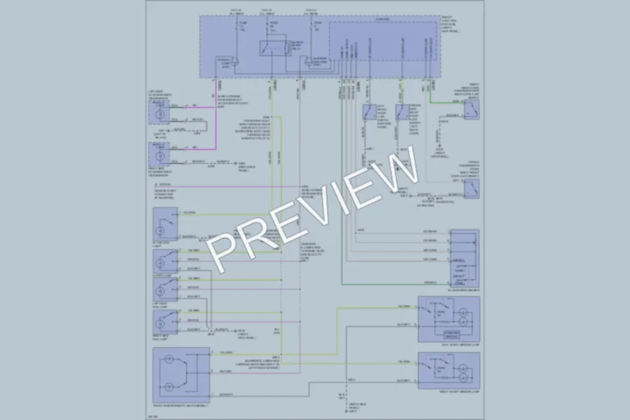 2009 Ford ExpeditionEL Interior Lights wiring diagram preview