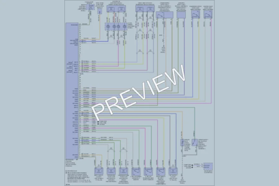 2009 Ford ExpeditionEL Supplemental Restraints wiring diagram preview