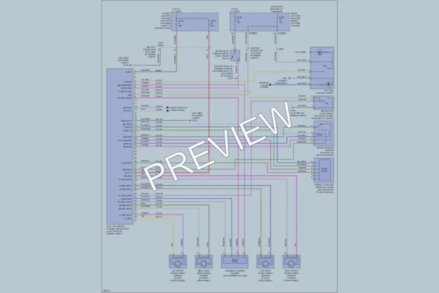 2009 Ford Explorer Anti Lock Brakes wiring diagram preview