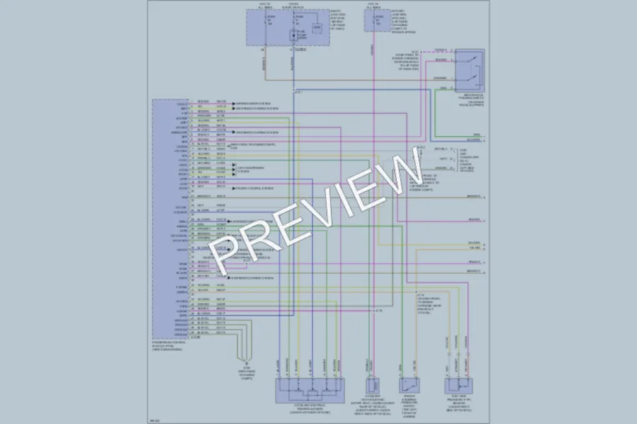 2009 Ford Explorer Engine Performance wiring diagram preview