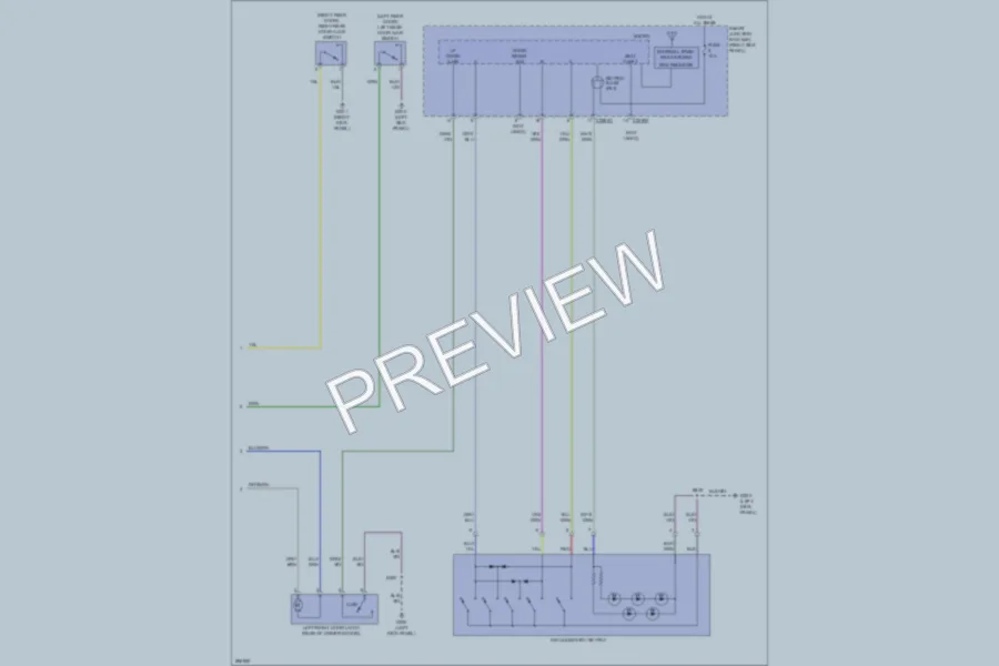 2009 Ford F150 Anti Theft wiring diagram preview