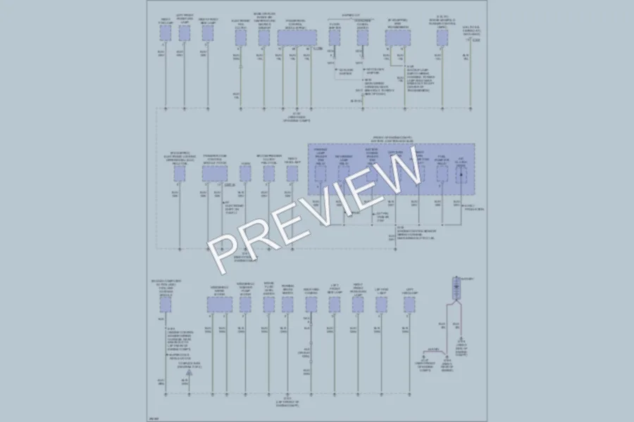 2009 Ford F150 Ground Distribution wiring diagram preview