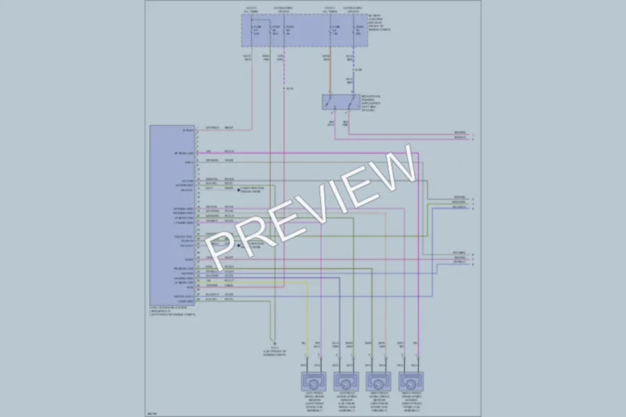2009 Ford F150 Anti Lock Brakes wiring diagram preview